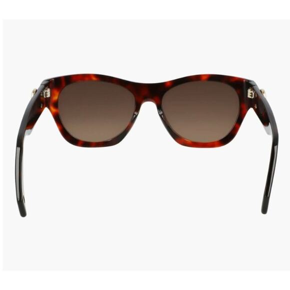 Lanvin Mother & Child 55mm Rectangle Sunglasses Havana Red main image 10